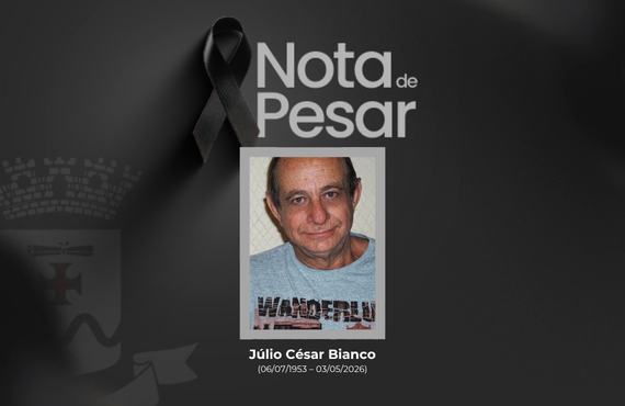 Nota de Pesar – Júlio César Bianco