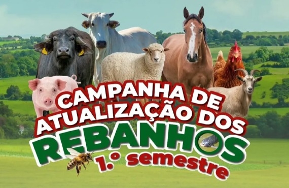 Prefeitura reforça importância da Campanha de Atualização de Rebanhos 2026