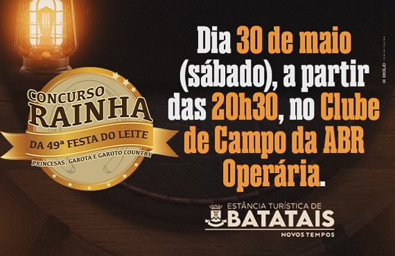 Concurso da Corte da Festa do Leite 2026 acontece no dia 30 de maio e abre oficialmente o clima da maior festa tradicional da região