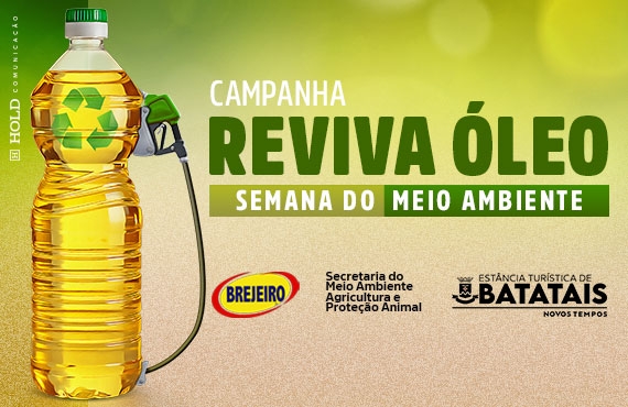 Batatais realiza nova edição da campanha ‘Reviva o Óleo’ durante a Semana do Meio Ambiente