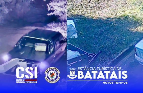 CSI identifica descarte irregular de lixo em mata ciliar e caso é encaminhado à Polícia Civil