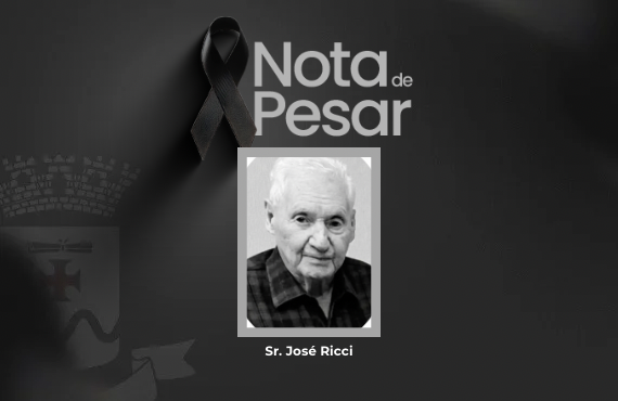 Nota de Pesar - José Ricci