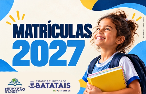 Educação divulga calendário de matrículas para o ano letivo de 2027