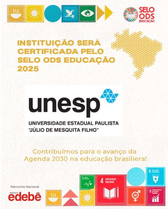 Unesp Selo ODS Educação 2025